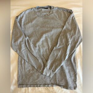 Brandy Melville gray crew neck sweater